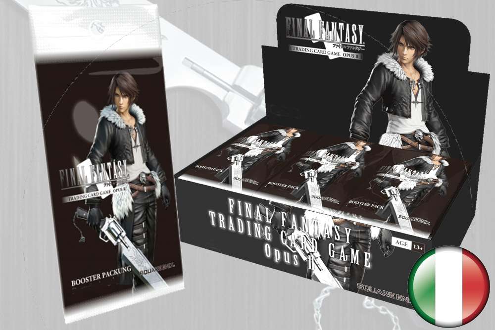 final fantasy tcg opus 2 booster box final fantasy trading card game opus ii boosters box – 36 bustine – japandealstore