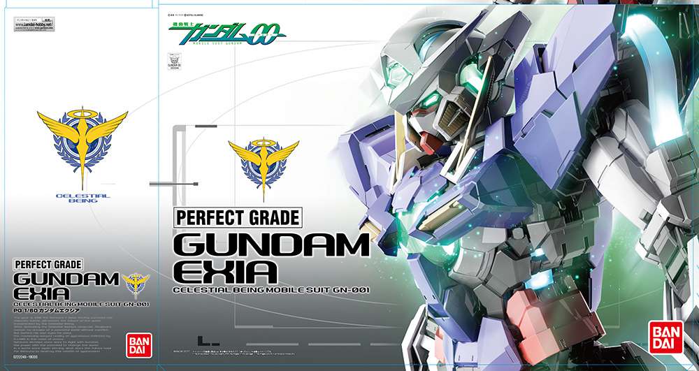 PG Gundam Exia 1/60 - Model Kit Bandai Perfect Grade – japandealstore