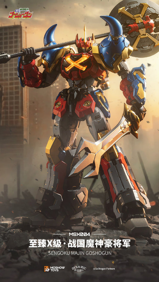 MOSHOW Noble Class X: GoShogun – La Statua da Collezione Definitiva per i Fan dei Mecha